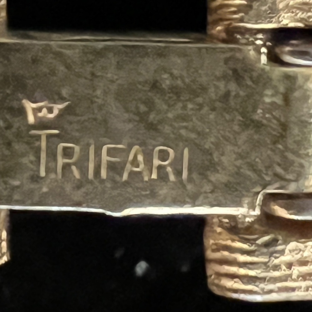 Unique vintage Trifari necklace - Picture 5 of 5